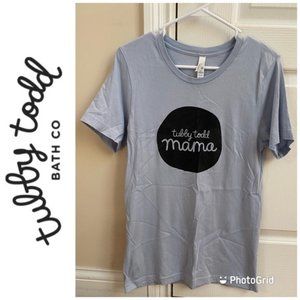 Tubby Todd Mama Blue Bella Canvas Tee Shirt Small